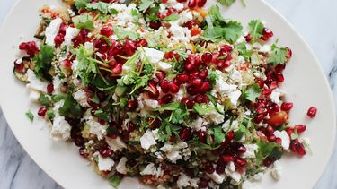 quinoa salade met granaatappelpitjes