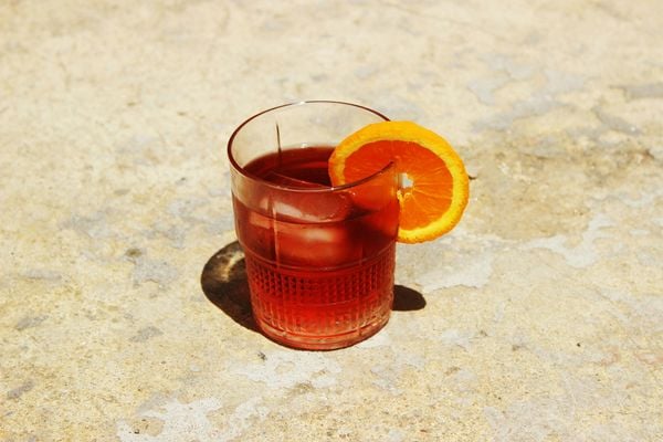 Negroni met rode vermouth