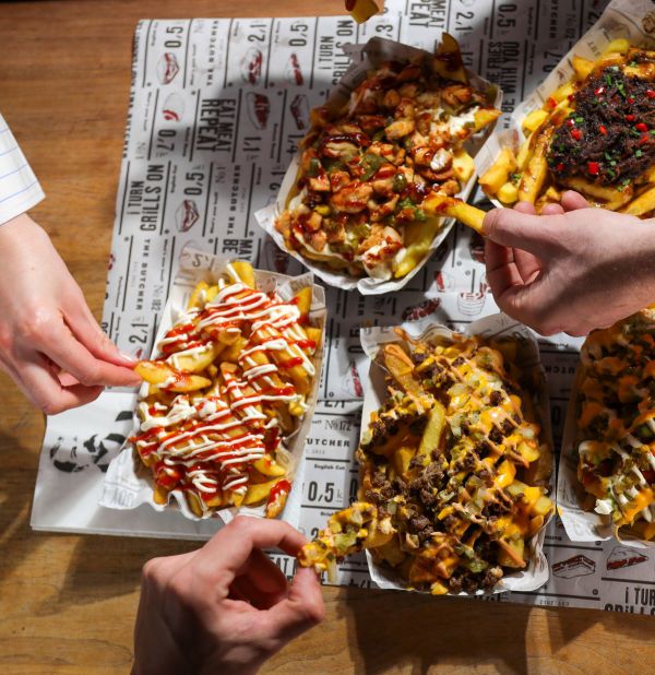 Frites Atelier x The Butcher loaded fries