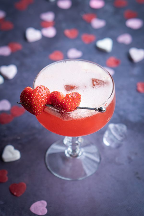 valentijnscocktail (cherub's rub)