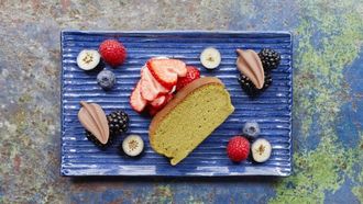 matcha castella hokkai