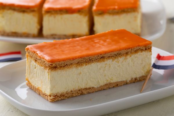 Oranje tompouce / tompoes