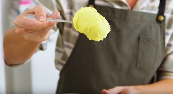 Mango ijs maken zonder ijsmachine
