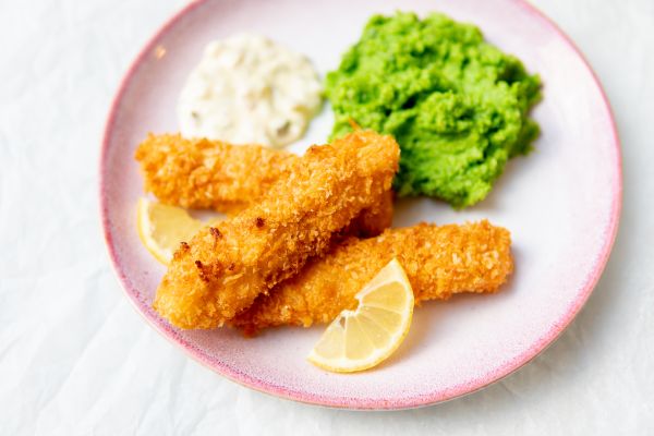 Fish fingers from the oven