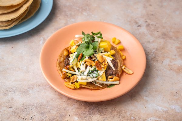 Smashed taco