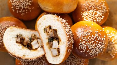 Chinese melkbroodjes met pork belly