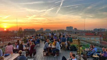 Rooftop bar HOPP Amsterdam
