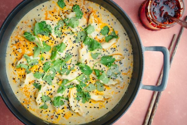 thaise curry dumpling