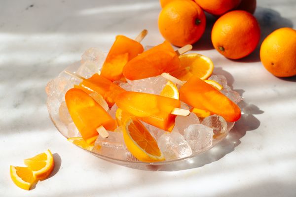 Aperol spritz ijsjes