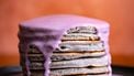 Halloween ube pannenkoekjes