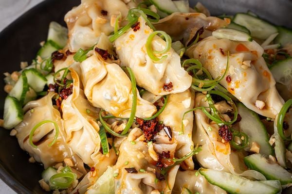 Loaded gyoza's voor oud en nieuw