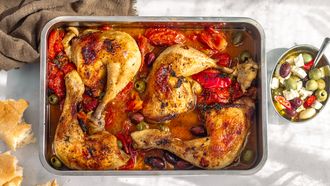 mediterrane kip // weekmenu