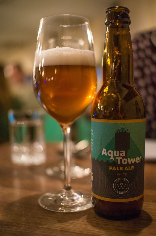 Aqua Tower: het eigen bier van WT Urban Kitchen