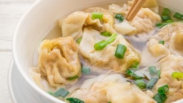 wontonsoep kant-en-klare dumplings