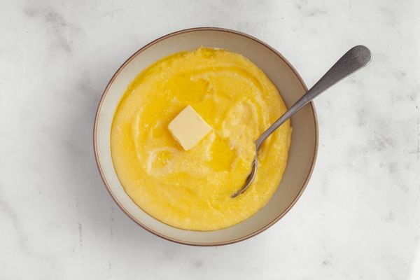 Creamy cheese grits | maïspap