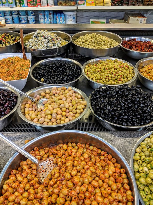 exotische gerechten bazaar olijven