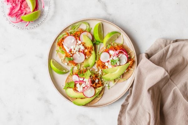 Tinga de pollo kiptaco's