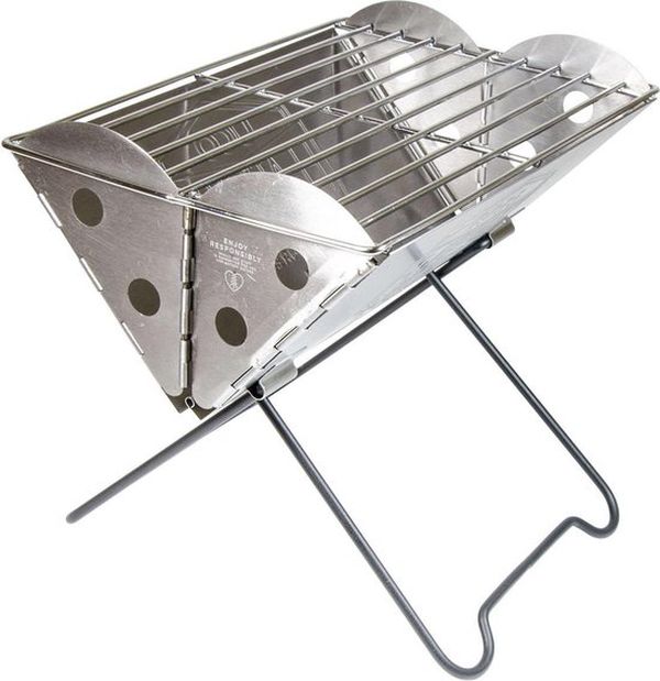 flatpack grill als voorbeeld van mini barbecues