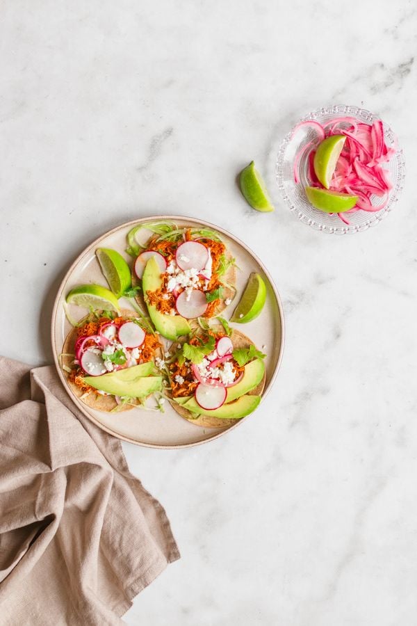 Tinga de pollo kiptaco's