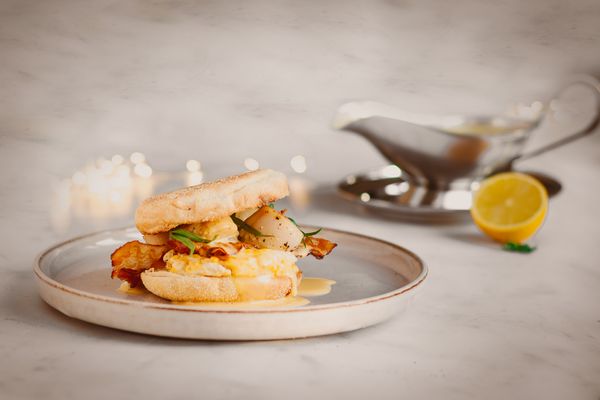 Coquilles benedict
