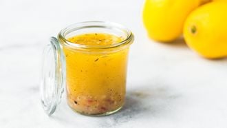 Lemon curd vinaigrette