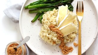 Risotto met brie