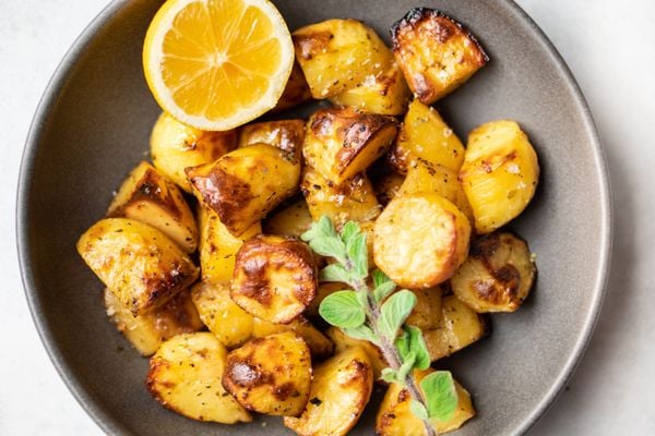 Griekse citroenaardappeltjes