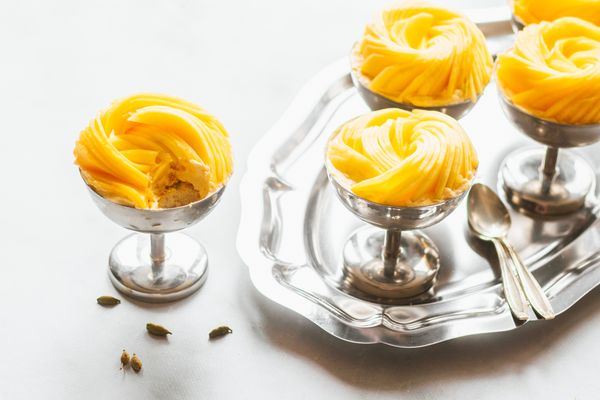 Toetje met mango | Mango tiramisu