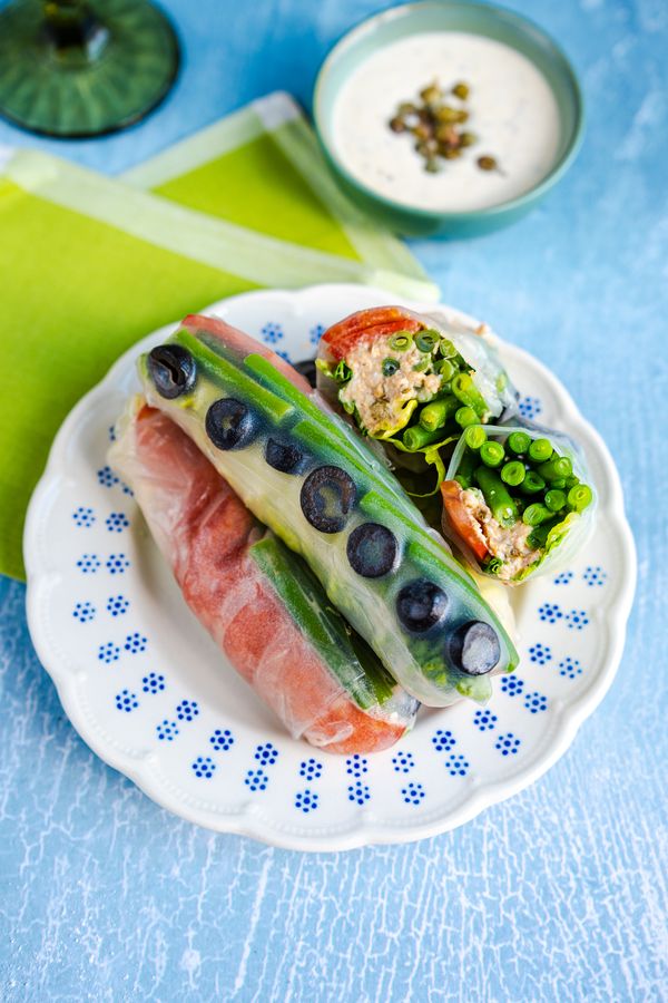 summer rolls nicoise