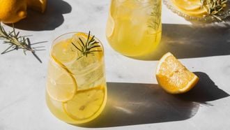Paascocktail: limoncello cocktail / limoncello spritz