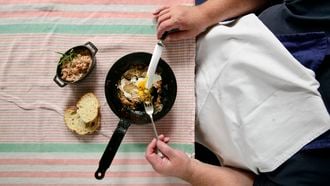 oeuf sur plat perigourdine