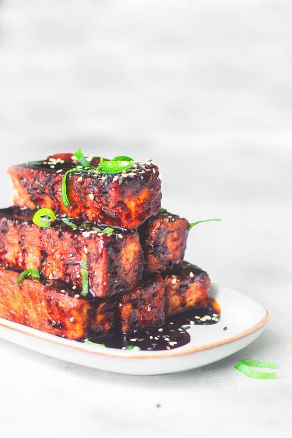Sticky tofu sticks