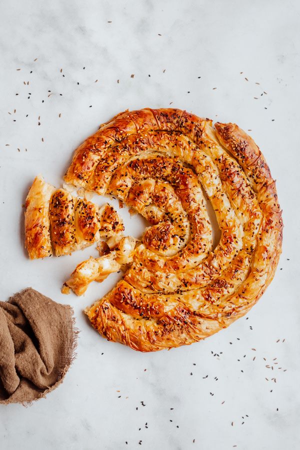 Borek met feta | Borek maken | Borek met spinazie en feta