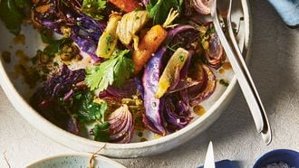 warme koolsla uit een ode aan salades