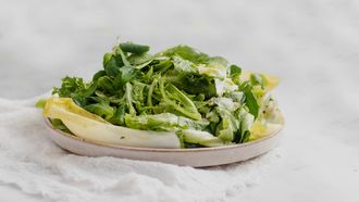 Frisse groene salade bijgerecht | insalata verde