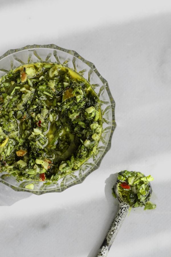 Chimichurri maken | Chimichurri recept | Chimichurri basisrecept