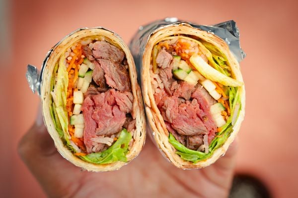 Burrito maken met Koreaanse smaken