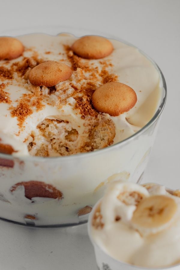 Bananenpudding van Magnolia Bakery