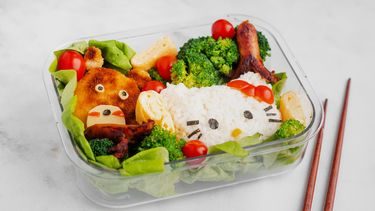 Culy's bento box met rijst