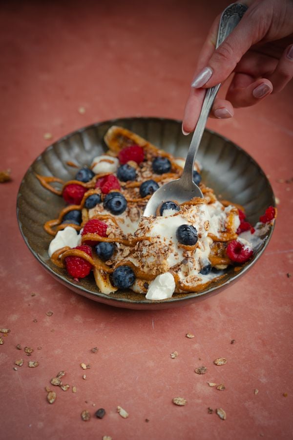 bananensplit yoghurt bowl