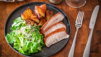 Buikspek uit de airfryer