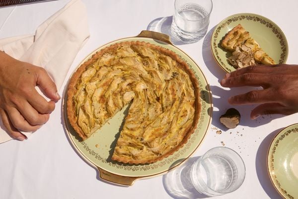 Quiche recept / quiche met artisjok en truffel