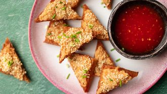 Aziatische garnalentoast