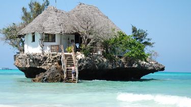 The Rock restaurant in Zanzibar