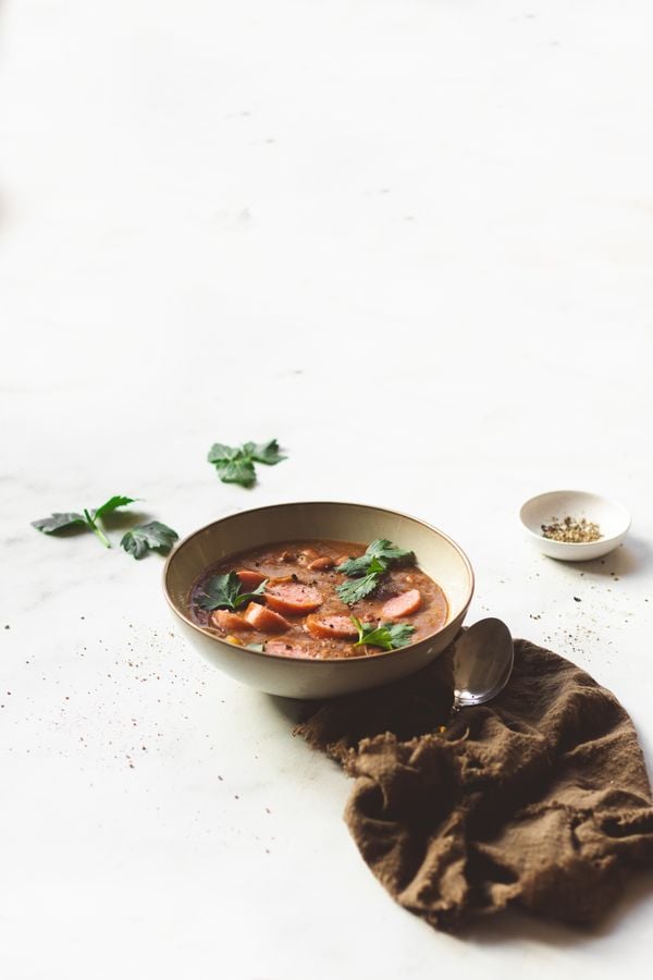 Bruine bonensoep recept | Bruine bonensoep maken