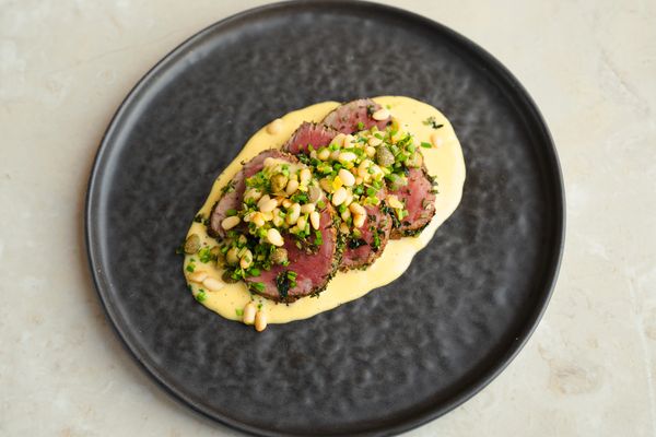 beef tataki carpaccio