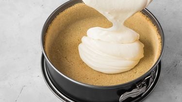 Upside down cheesecake