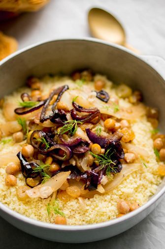 Couscous Met Venkel Olijven En Gekaramelliseerde Rode Ui Culy