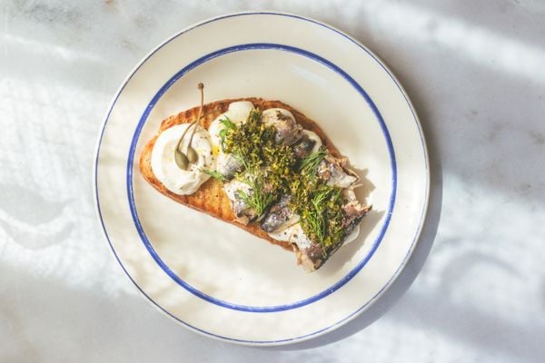 Sardines op toast