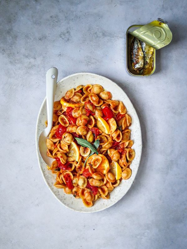 orechiette met sardines